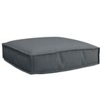 vidaXL Palletkussen voor zitting Antraciet 60 x 60 x 12 cm, Huis en Inrichting, Woonaccessoires | Kussens, Verzenden, Nieuw