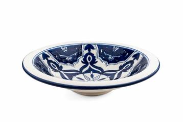 Saladeschaal 30 cm –Blue Fond- Dishes & Deco beschikbaar voor biedingen