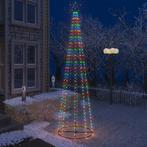 vidaXL Kegelkerstboom 400 meerkleurige LEDs 100x360 cm, Diversen, Kerst, Nieuw, Verzenden
