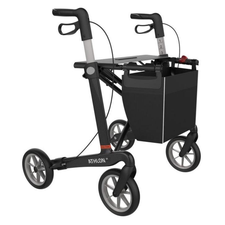 Rehasense Athlon SL Carbon Rollator - Inclusief Zachte Bande, Diversen, Rollators, Nieuw, Ophalen of Verzenden