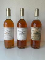 1992 Château Camperos - Bordeaux, Sauternes - 3 Flessen, Verzamelen, Nieuw