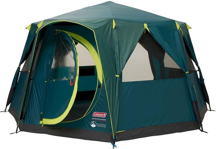 Coleman Octagon Blackout familietent - 8 persoons, Caravans en Kamperen, Tenten, Nieuw, Verzenden