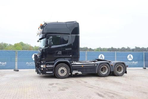 Veiling: Chassis Cabine Scania R 580 Diesel 2014, Auto's, Vrachtwagens, BTW verrekenbaar, Diesel, Zwart, Scania, Ophalen