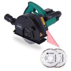 Muurfrees 1700W - 150mm | met lasergeleider en 4, Verzenden, Nieuw, VONROC