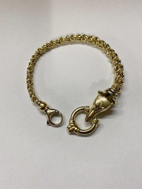 Armband - 18 karaat Geel goud, Witgoud - halsband voor een, Sieraden, Tassen en Uiterlijk, Armbanden