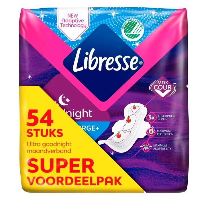 Libresse Ultra Goodnight Large+ Wing Maandverband, Diversen, Overige Diversen, Nieuw, Verzenden