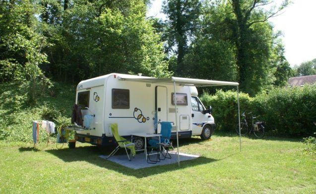 2 pers. Fiat camper huren in Kesteren? Vanaf € 84 p.d. - Gob, Caravans en Kamperen, Verhuur