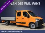 Renault Master 2.3 dCi 135PK Pick up Open laadbak Dubbele, Auto's, Renault, Wit, Nieuw, Handgeschakeld