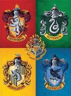 Hole in the Wall Harry Potter Mini Poster-Colourful Crests, Ophalen of Verzenden, Nieuw