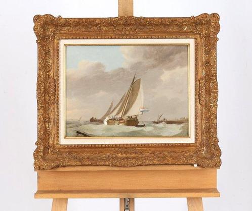 Johannes Hermanus Koekkoek (1778-1851) - Zeegezicht, Antiek en Kunst, Kunst | Schilderijen | Klassiek