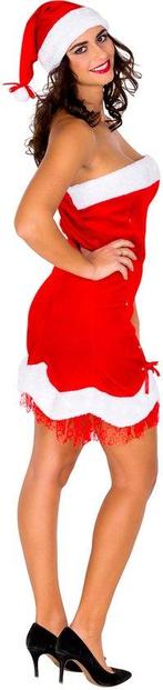 2dekans | dressforfun - Vrouwenkostuum sexy kerstlady S -, Ophalen of Verzenden, Zo goed als nieuw