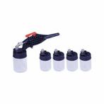 Hofftech Airbrush pistool - 0.5 mm nozzle - 8-delig - Sin..., Ophalen of Verzenden, Nieuw