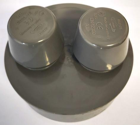 binnenhuis beluchter 110mm pvc, Doe-het-zelf en Verbouw, Buizen en Afvoer, Ophalen of Verzenden