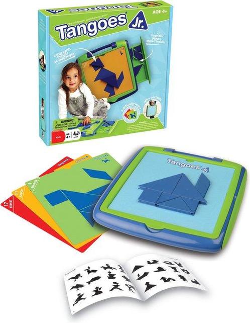 SmartGames - Tangoes Jr - kinderpuzzel - 120 opdrachten -, Kinderen en Baby's, Speelgoed | Overig, Verzenden