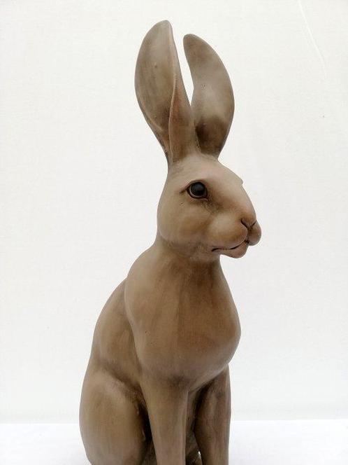 Beeldje - Haas - Hars, Antiek en Kunst, Curiosa en Brocante
