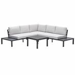 Garden Impressions Pamplona loungeset 4-delig - valley sand, Tuin en Terras, Verzenden, Nieuw