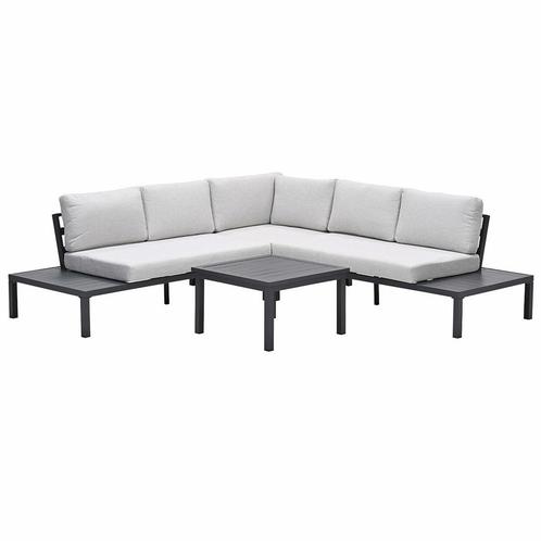 Garden Impressions Pamplona loungeset 4-delig - valley sand, Tuin en Terras, Tuinsets en Loungesets, Verzenden