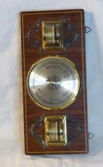 Genia - Barometer - Brons, Hout - Vintage wood exclusive