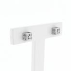 Witgouden oorstekers; Gucci (Oorbellen), Ophalen of Verzenden, Gebruikt, Overige kleuren, Goud