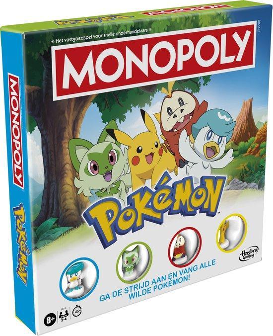 Verpakking beschadigd Monopoly Pokémon Editie - Bordspel -, Hobby en Vrije tijd, Gezelschapsspellen | Bordspellen, Nieuw, Verzenden