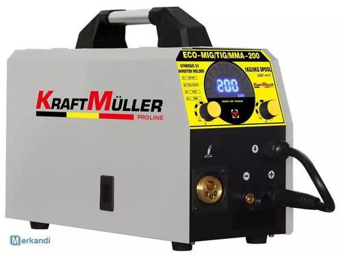 Lasapparaat automaat ECO-MIG/TIG/MMA-200 kraftmuller, Zakelijke goederen, Machines en Bouw | Lastechniek