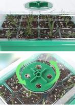 Set van 5 seed starter boxen met kweeklamp lampen 12/60, Ophalen of Verzenden, Nieuw
