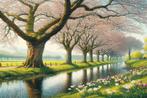 Ansichtkaarten Lente voor o.a. Postcrossing, Verzamelen, Ansichtkaarten | Themakaarten, Verzenden, Ongelopen, Seizoenen