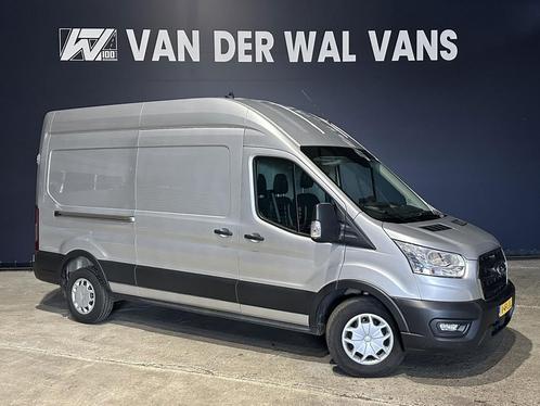 Ford Transit 2.0 TDCI 170pk L3H3 Euro6 Airco | Navigatie |, Auto's, Bestelauto's, Handgeschakeld, Diesel, Zilver of Grijs, Ford