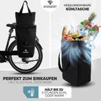 2dekans | RADGEIST fietstas voor bagagedrager I fietstas, Ophalen of Verzenden, Zo goed als nieuw, Zwart