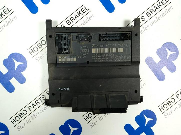 Stoel module A 221 870 5285, Auto-onderdelen, Elektronica en Kabels, Gebruikt, 3 maanden garantie, Mercedes-Benz, Ophalen of Verzenden