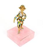 Broche - 18 karaat Witgoud, Geel goud - 0.60ct. tw. Diamant