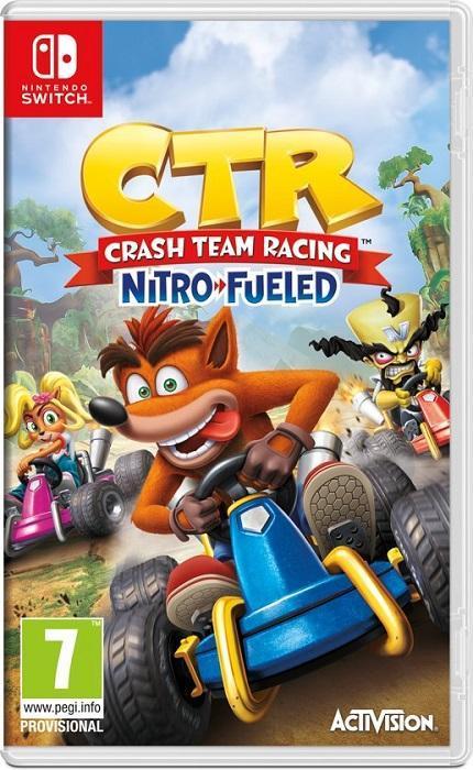 Crash Team Racing Nitro-Fueled Switch Morgen in huis!, Spelcomputers en Games, Games | Nintendo Switch, 1 speler, Zo goed als nieuw