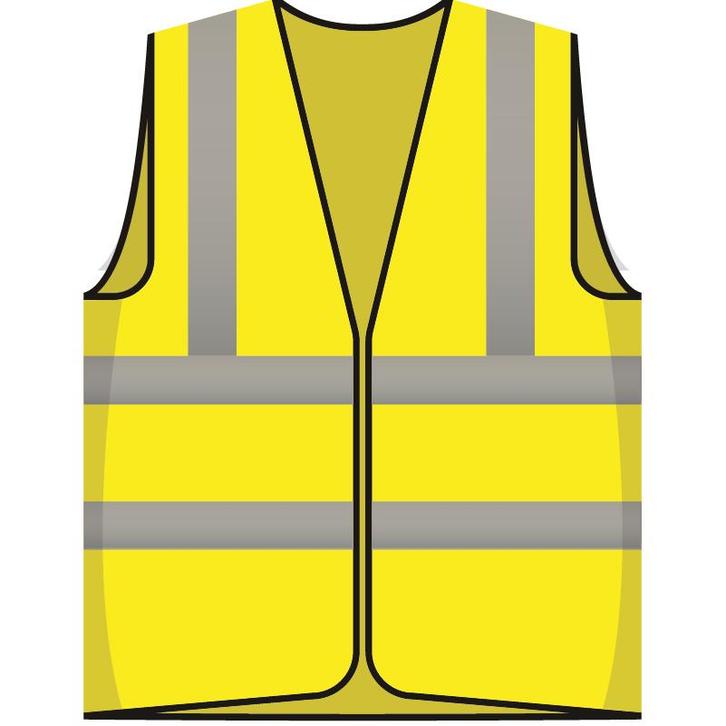 RWS veiligheidsvest EHBO geel, Tuin en Terras, Werkkleding, Verzenden