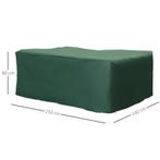 TRUUSK Beschermhoes voor Tuinmeubels - 600D Oxford - Afmetin, Tuin en Terras, Tuintafels, Verzenden, Nieuw