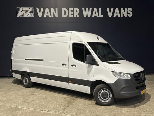 Zakelijke Lease |  Mercedes-Benz Sprinter 317 CDI 170pk L3H2, Auto's, Bestelauto's, Dealer onderhouden, Lease, Zwart, Handgeschakeld