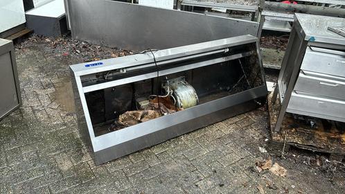 RVS afzuigkap met motor en regelaar 200x45x70, Zakelijke goederen, Horeca | Keukenapparatuur, Ophalen of Verzenden