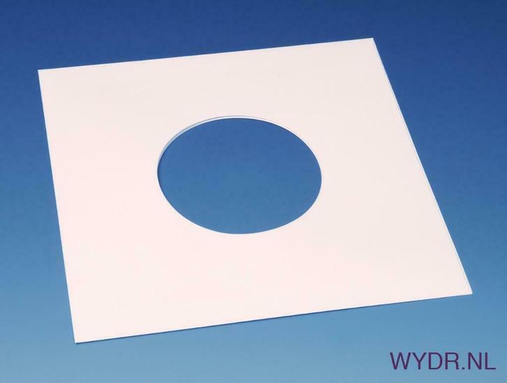 100 Single Binnenhoezen, Wit - 45 toeren hoesjes, Cd's en Dvd's, Vinyl | Latin en Salsa, Nieuw in verpakking, Verzenden