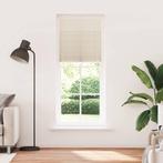 vidaXL Plissé rolgordijn 70x200cm creme, Verzenden, Nieuw, Crème
