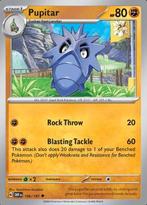 Pupitar 106/197 reverse holo Obsidian flames, Hobby en Vrije tijd, Verzamelkaartspellen | Pokémon, Ophalen of Verzenden, Nieuw