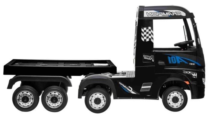 Mercedes Actros + oplegger, elektrische kindervrachtwagen me, Kinderen en Baby's, Speelgoed | Buiten | Accuvoertuigen, Nieuw, Ophalen of Verzenden