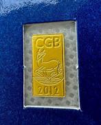 Duitsland. Gold Bar 2012 Springbock, 1/100 Oz (.999)