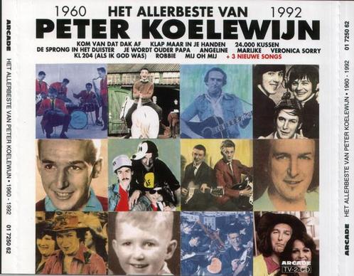 cd - Peter Koelewijn - Het Allerbeste van Peter Koelewijn, Cd's en Dvd's, Cd's | Overige Cd's, Zo goed als nieuw, Verzenden