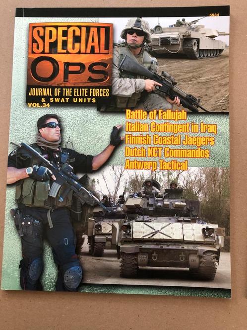 5534: Special Ops: Journal of the Elite Forces and Swat Unit, Verzamelen, Militaria | Algemeen, Landmacht, Boek of Tijdschrift