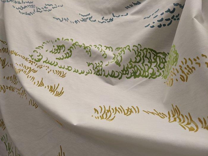 4 Magnifici Pannelli cotone devorè Vintage 4 x cm 310 x 150, Antiek en Kunst, Antiek | Kleden en Textiel