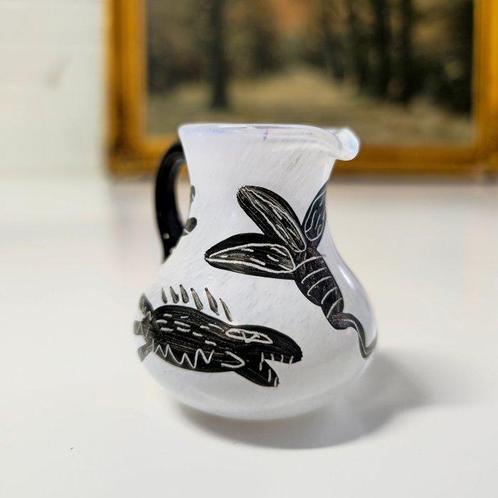 Kosta Boda - Ulrica Hydman-Vallien - Kruik - Verdorie - Glas, Antiek en Kunst, Antiek | Glas en Kristal