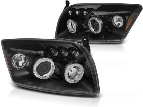 Koplampen dual halo rims DODGE CALIBER 06-12 ANGEL EYES Z..., Auto-onderdelen, Verlichting, Nieuw, Ophalen of Verzenden
