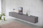 showmodel Loef 275 zwevend tv-meubel volledig in verstek-60%, Ophalen, 250 tot 300 cm, Nieuw, Minder dan 100 cm
