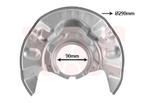REMSCHIJF BESCHERMER VOOR TOYOTA COROLLA E12 2001-2003, Ophalen of Verzenden, Nieuw