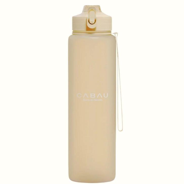 Cabau Lifestyle Bloom Water Bottle - 1 Liter Soft Pink, Sieraden, Tassen en Uiterlijk, Uiterlijk | Haarverzorging, Overige typen
