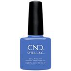 CND  Shellac  #444 Motley Blue  7.3 ml, Nieuw, Verzenden
